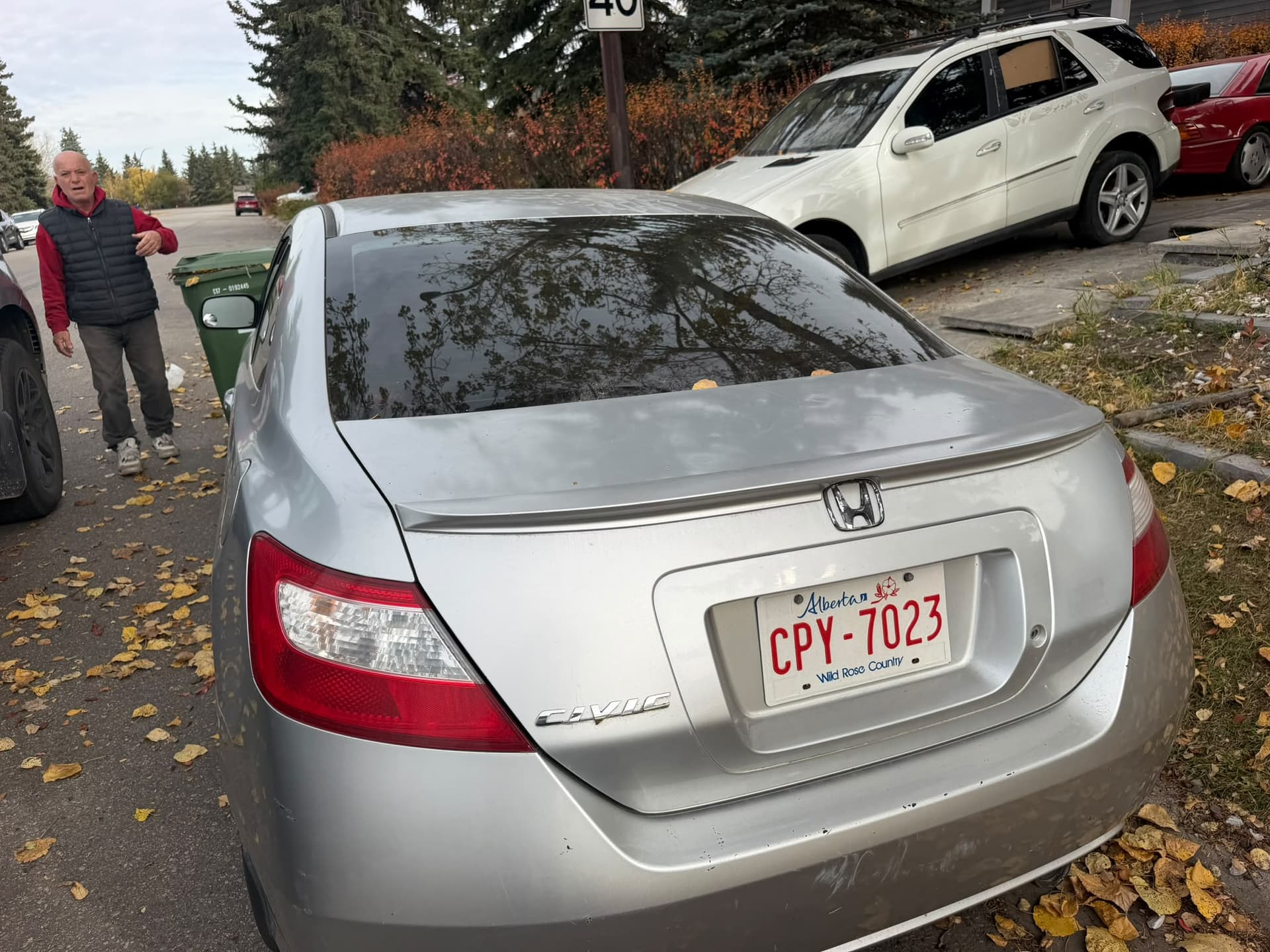 Used car ready for pickup in Lethbridge
